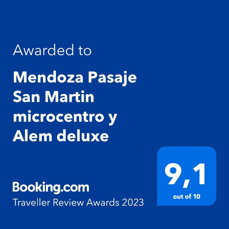 Mendoza 3 Dormitorios Con Balcones Y Alem Chic Monoambiente Y Mendoza Estudio Para 1 3 Apartamentos 외부 사진